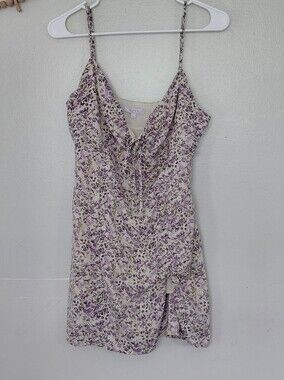Grey Bandit Floral Cami Cottagecore Mini Dress Size L